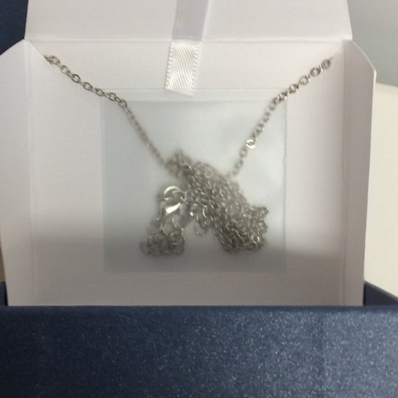 Silver Plated Swarovski Crystal Cross Pendant - Picture 10 of 16